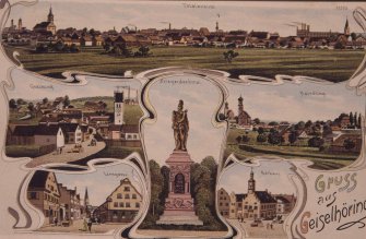 Kriegerdenkmal, Straubinger Strae und andere Motive