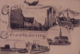 Ziegelei Forstner u. Co, Malzfabrik und Stadtplatz
