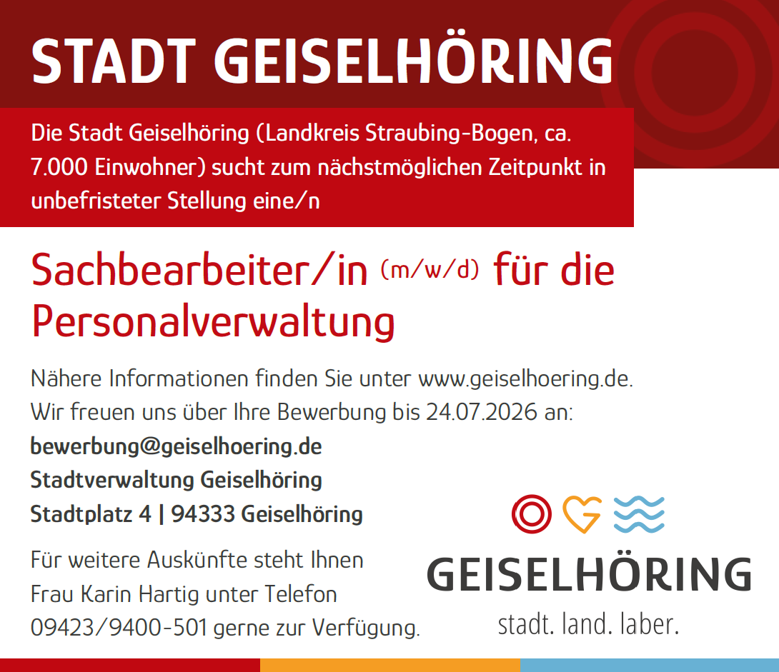 Stellenanzeige