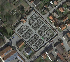 Begrünung Friedhof - letzter Abschnitt