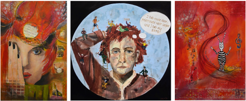 Ausstellung „Rote Haar“ in der Alten Schule Haindling