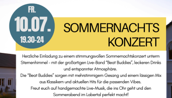 Sommer, Musik und gute Laune unter freiem Himmel