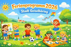 Anmeldung für das Ferienprogramm der Stadt Geiselhöring
