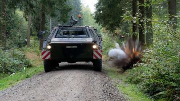 Manövermeldung „Schneller Luchs Kw. 17/2026, ELSA CD/CBI IRAK“