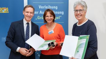 „Grüner Engel“ für Brigitte Karl und Brigitte Neuhäusler